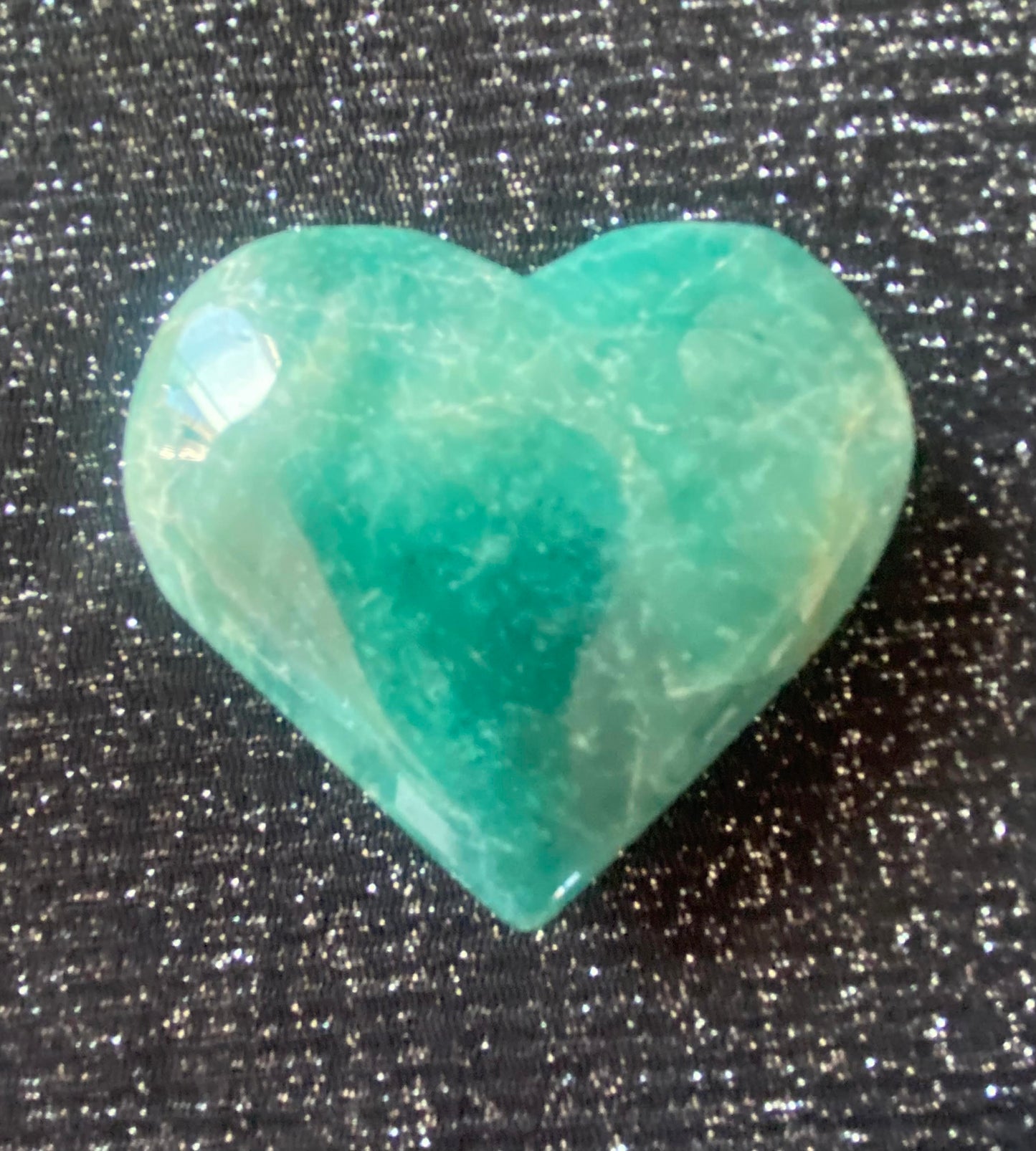 Amazonite heart hand carved raw natural polished rock specimen mineral Feng Shui crystal shop business Ryde Sydney Australia healing stone