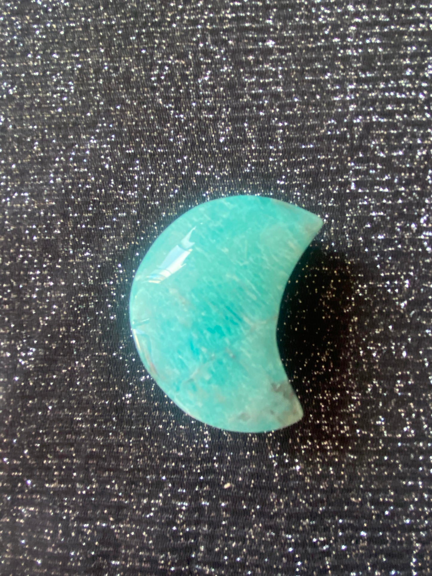 Amazonite moon hand carved raw natural polished rock specimen mineral Feng Shui crystal shop business Ryde Sydney Australia healing stone