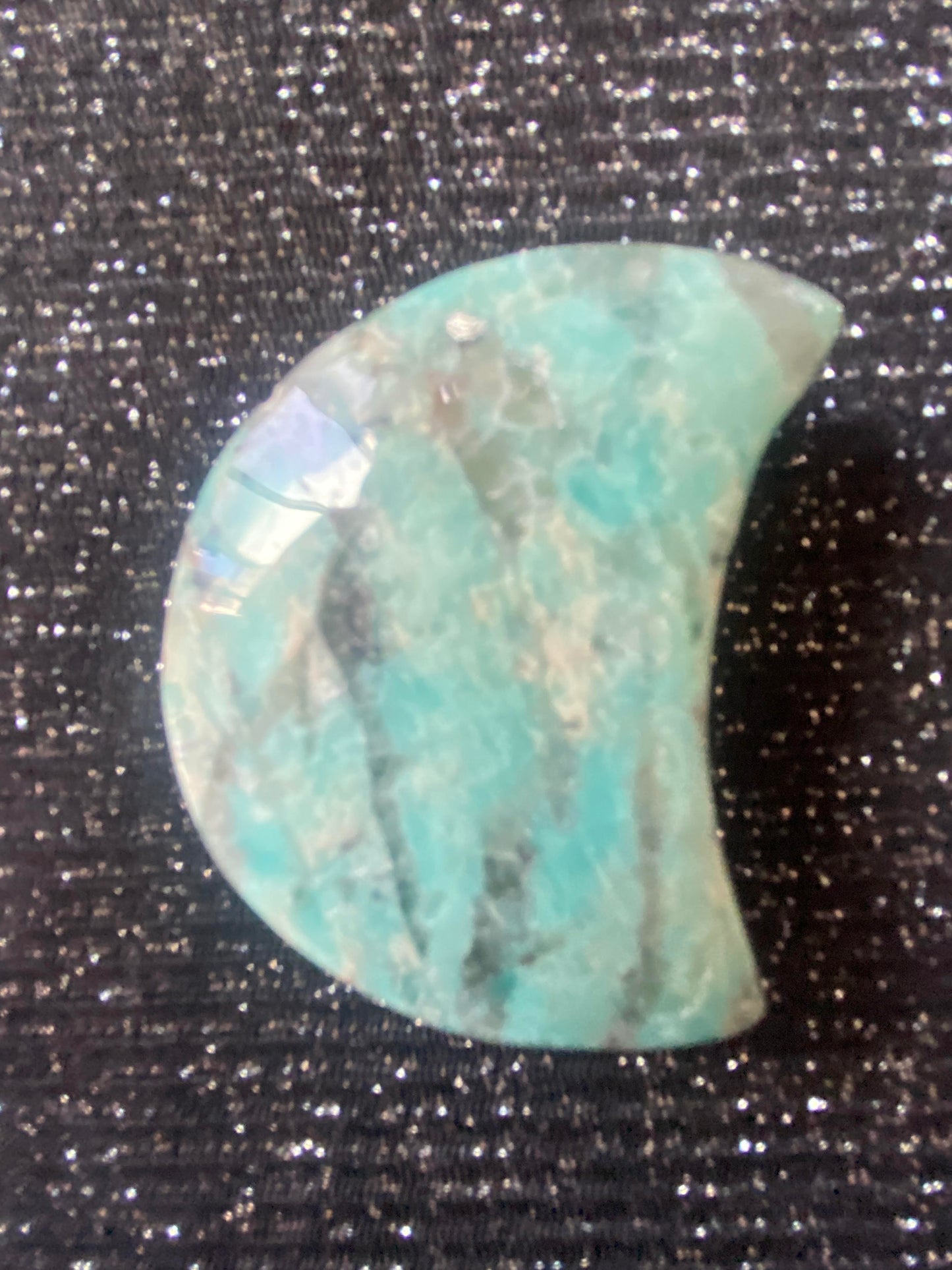 Amazonite moon hand carved raw natural polished rock specimen mineral Feng Shui crystal shop business Ryde Sydney Australia healing stone