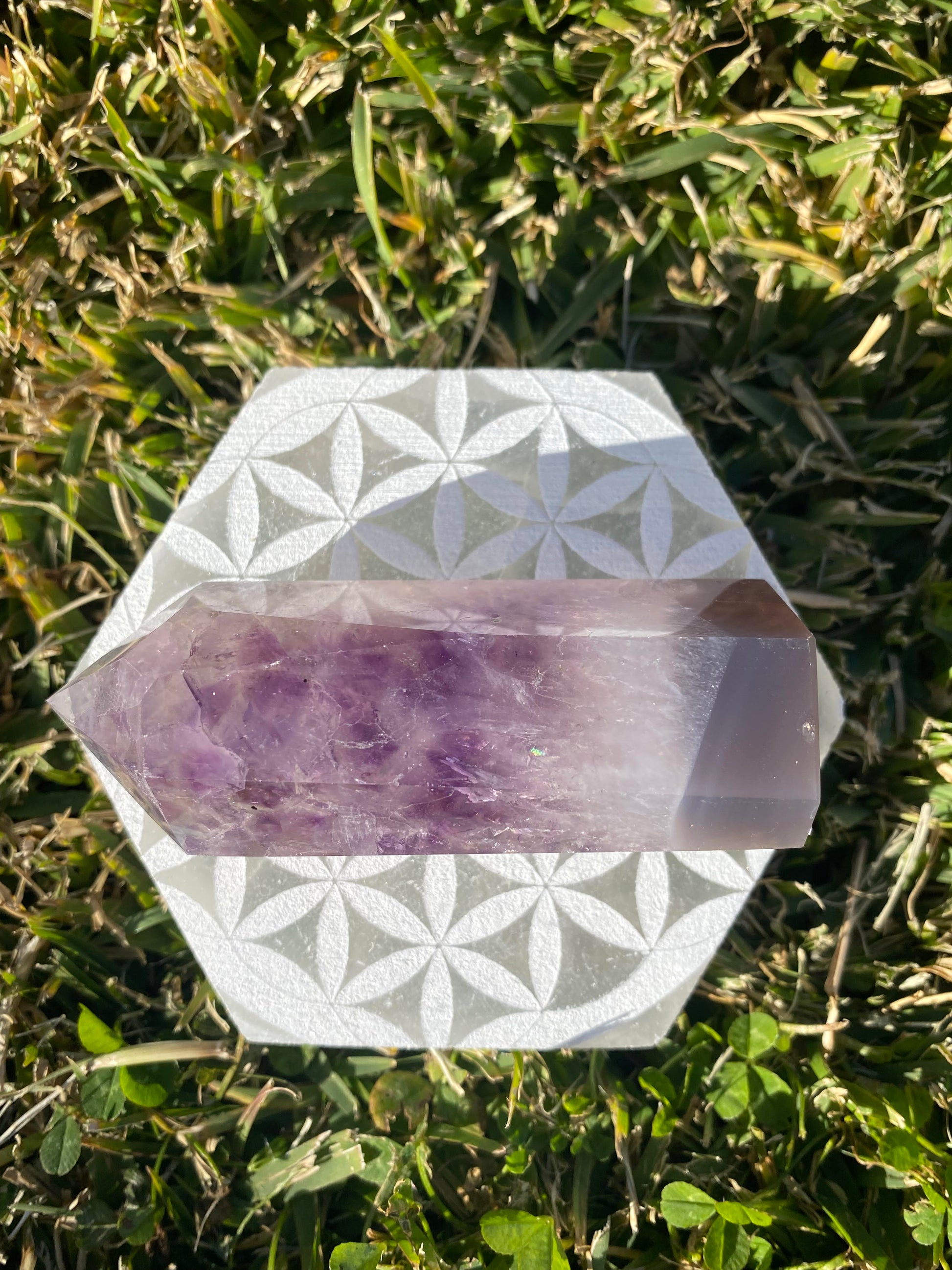 Amethyst Agate crystal point tower generator polished raw rock specimen mineral Feng Shui crystal shop business Ryde Sydney Australia healing stone love
