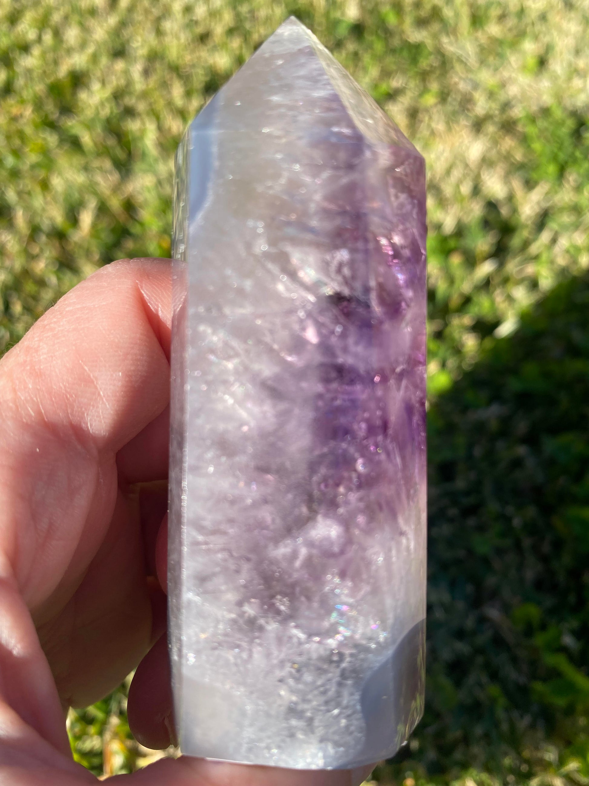 Amethyst Agate crystal point tower generator polished raw rock specimen mineral Feng Shui crystal shop business Ryde Sydney Australia healing stone love