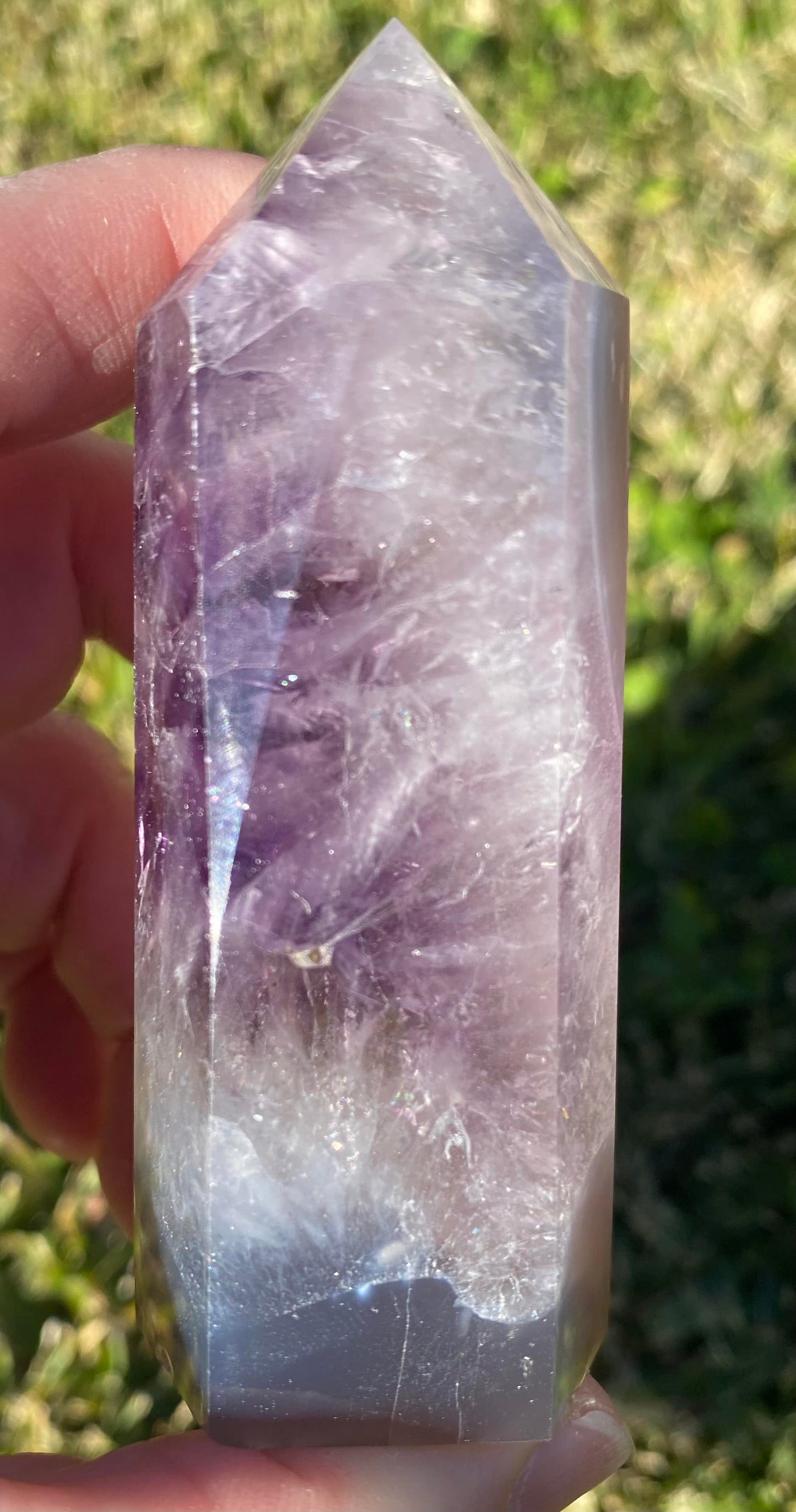 Amethyst Agate crystal point tower generator polished raw rock specimen mineral Feng Shui crystal shop business Ryde Sydney Australia healing stone love
