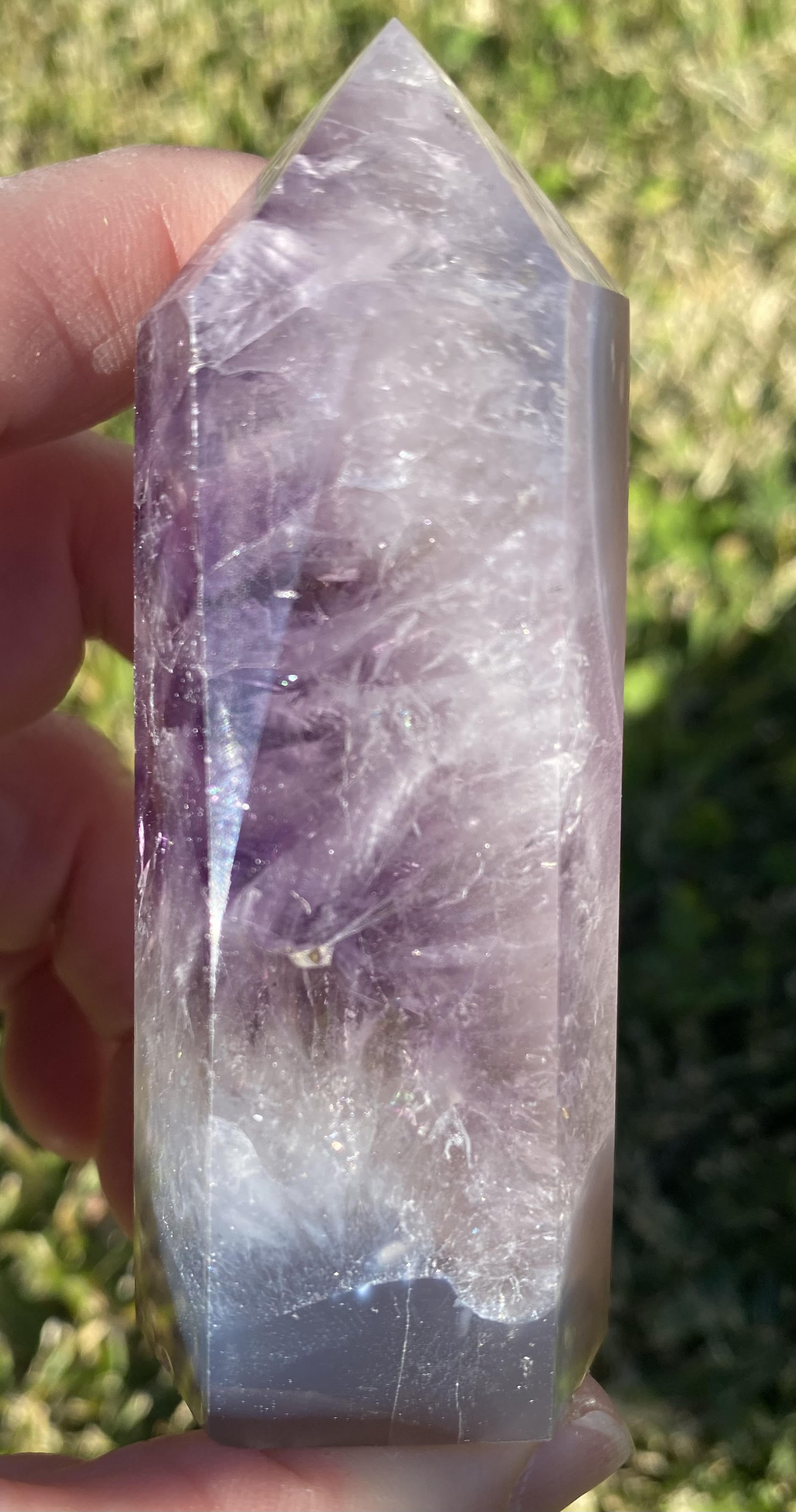 Amethyst Agate crystal point tower generator polished raw rock specimen mineral Feng Shui crystal shop business Ryde Sydney Australia healing stone love