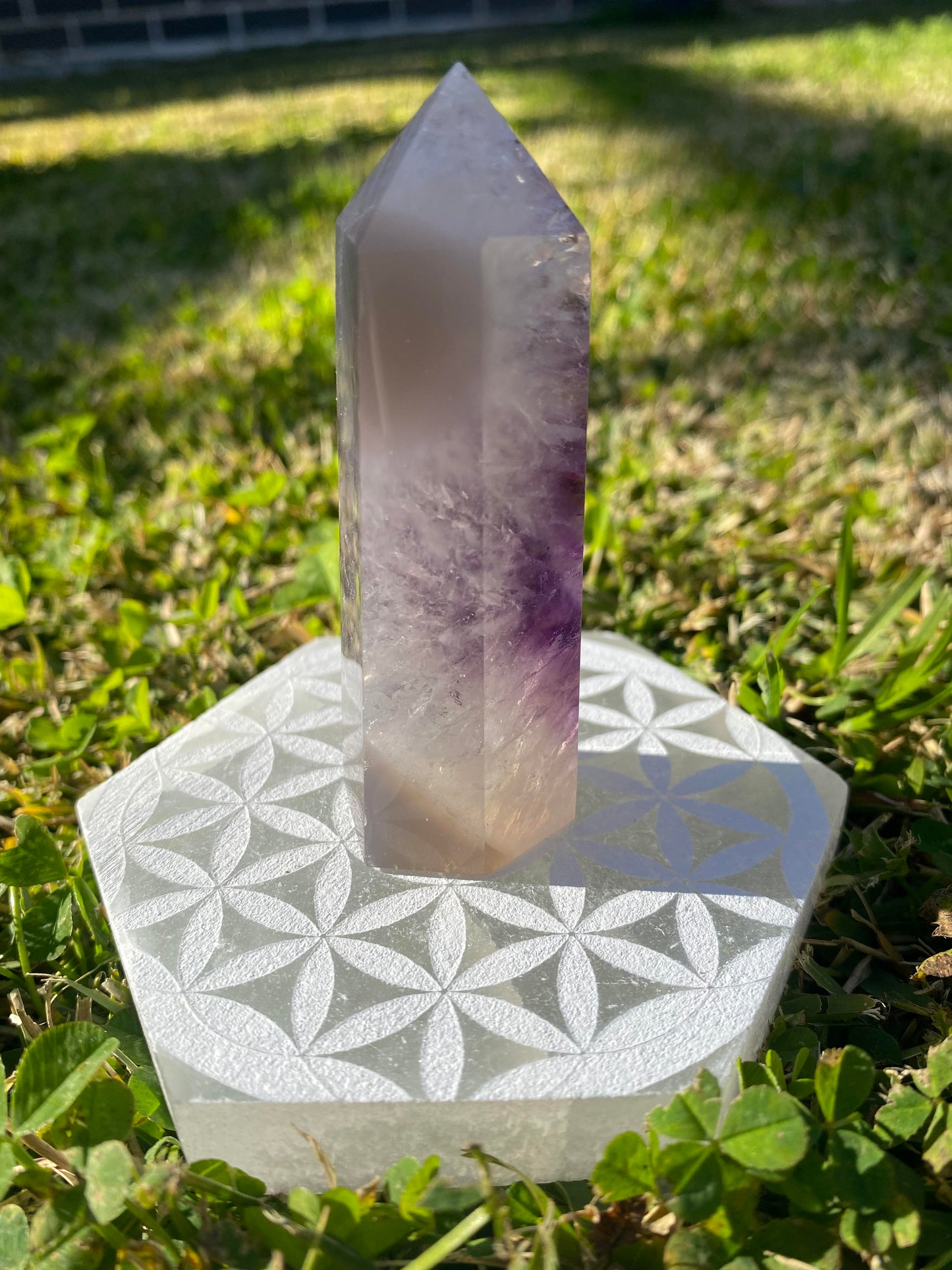 Amethyst Agate crystal point tower generator polished raw rock specimen mineral Feng Shui crystal shop business Ryde Sydney Australia healing stone love