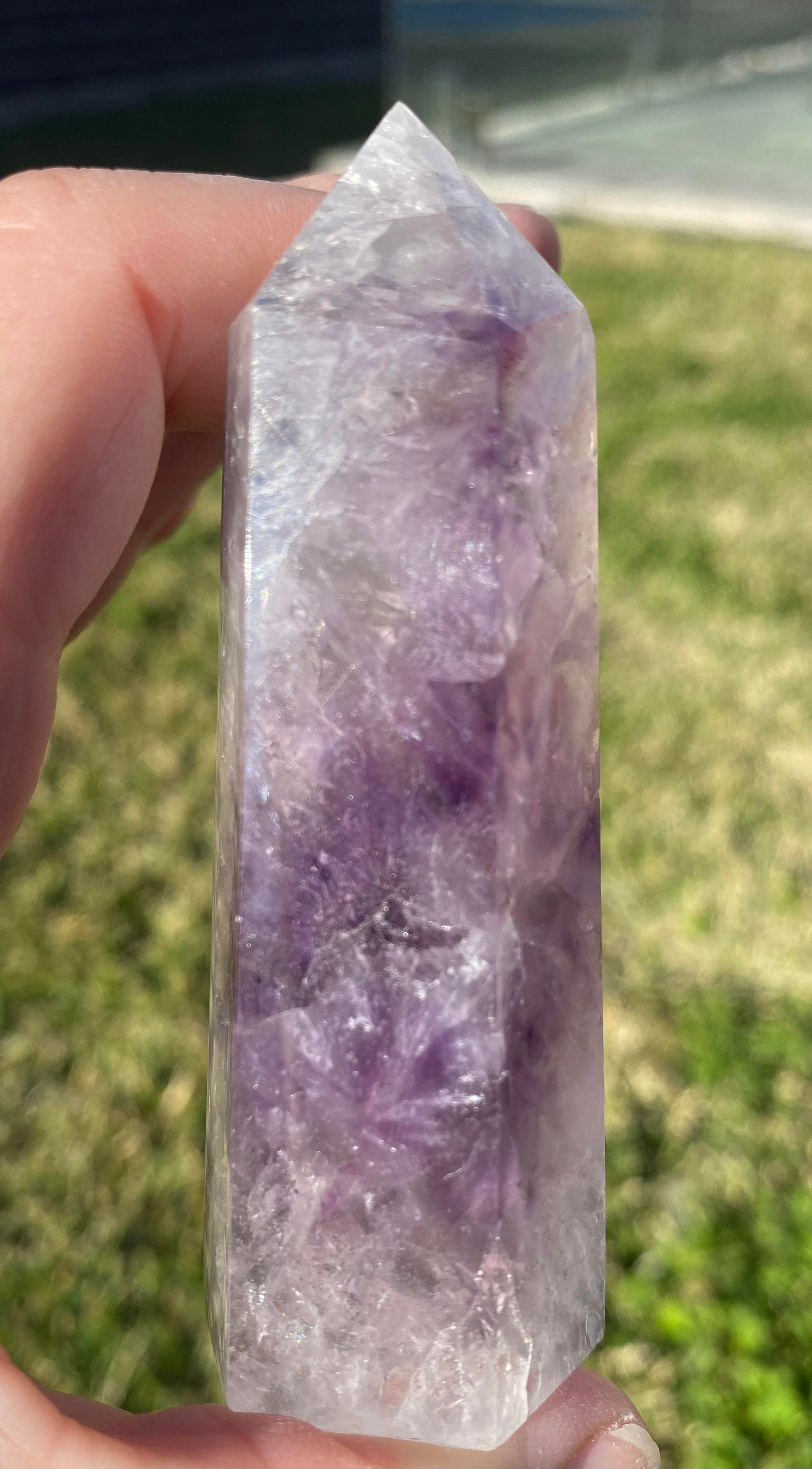 Amethyst Agate crystal point tower generator polished raw rock specimen mineral Feng Shui crystal shop business Ryde Sydney Australia healing stone love