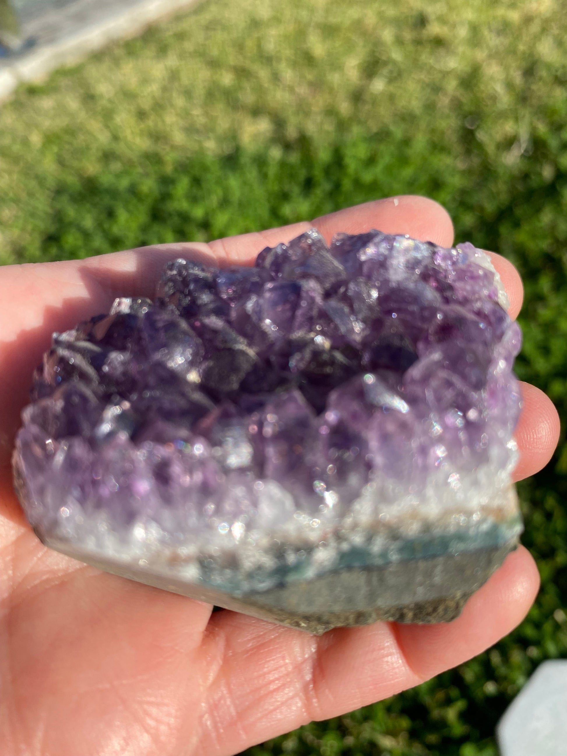 Amethyst cluster clear quartz crystal gemstone geode healing crystal business shop Ryde Chatswood Sydney Australia free gift Feng Shui