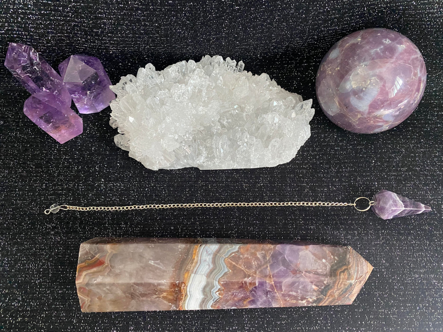 Dream amethyst pendulum rock specimen mineral raw Feng Shui crystal shop business Macquarie Park Ryde Sydney Australia healing stone