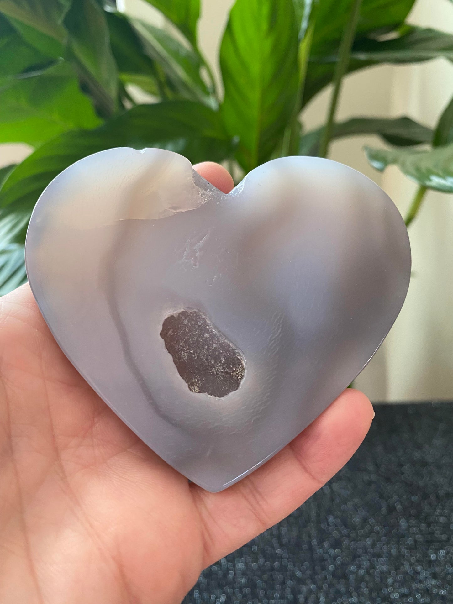 Heart Agate crystal hand carving polished raw rock specimen mineral Feng Shui crystal shop business Ryde Sydney Australia healing stone love