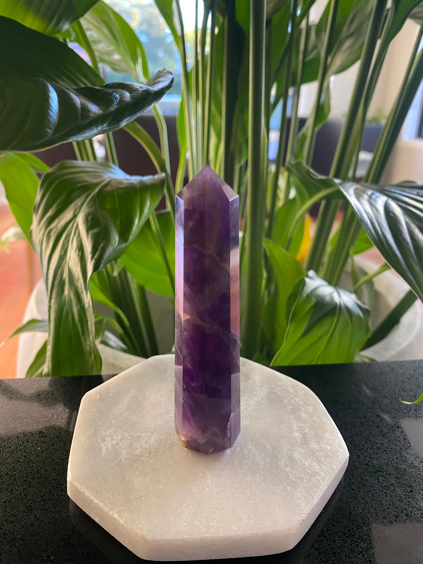 Lepidolite tower | 78 grams