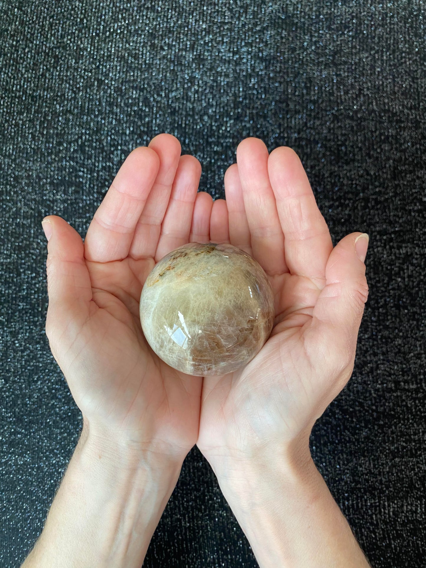 Moonstone polished sphere rock specimen mineral raw Feng Shui crystal shop business Ryde Sydney Australia healing stone