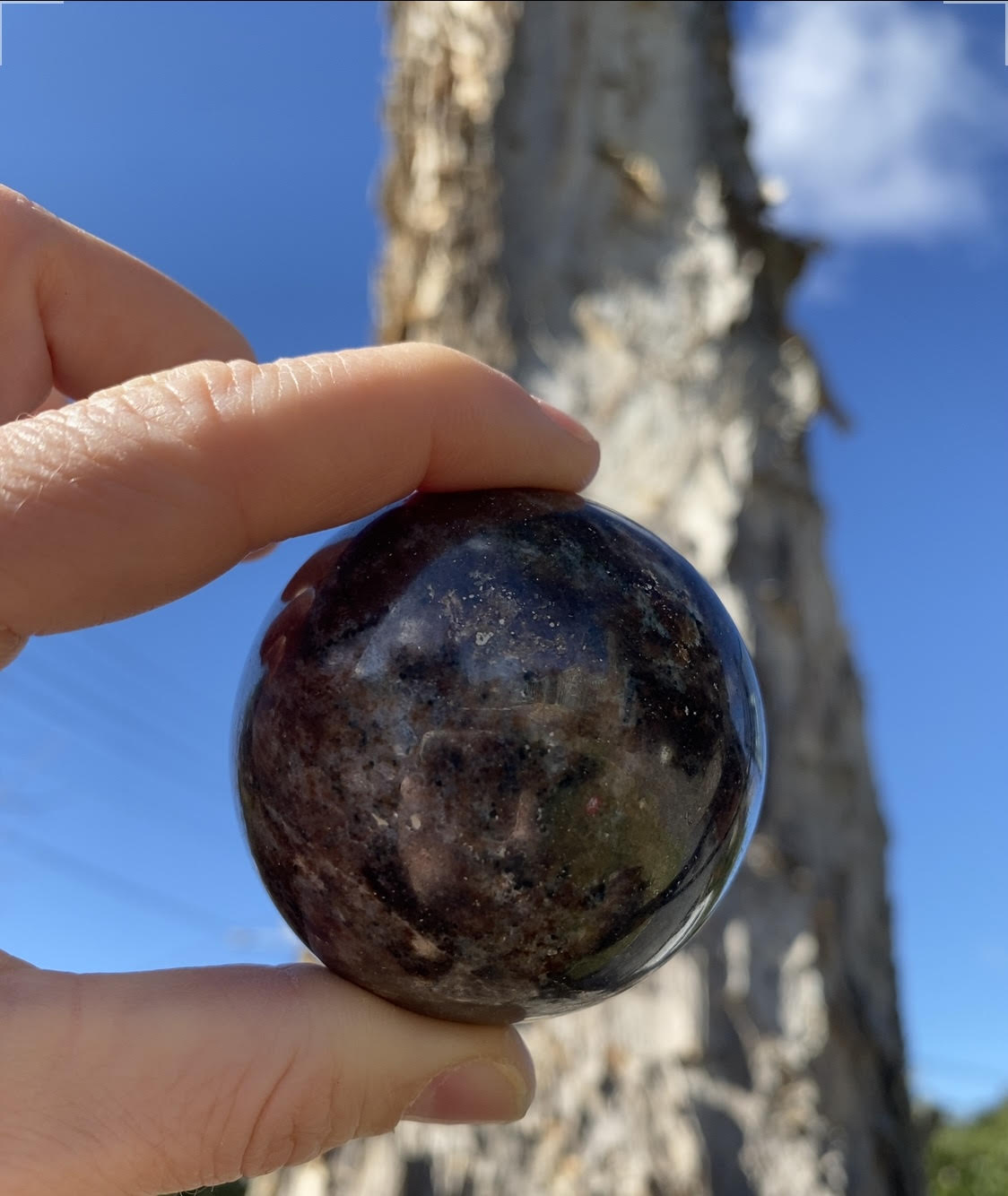 Pietersite crystal polished brown sphere 315 grams 5.6cm rock specimen mineral raw Feng Shui crystal shop business Ryde Sydney Australia healing stone 3.jpgPietersite crystal polished brown sphere 315 grams 5.6cm rock specimen mineral raw Feng Shui crystal shop business Ryde Sydney Australia healing stone