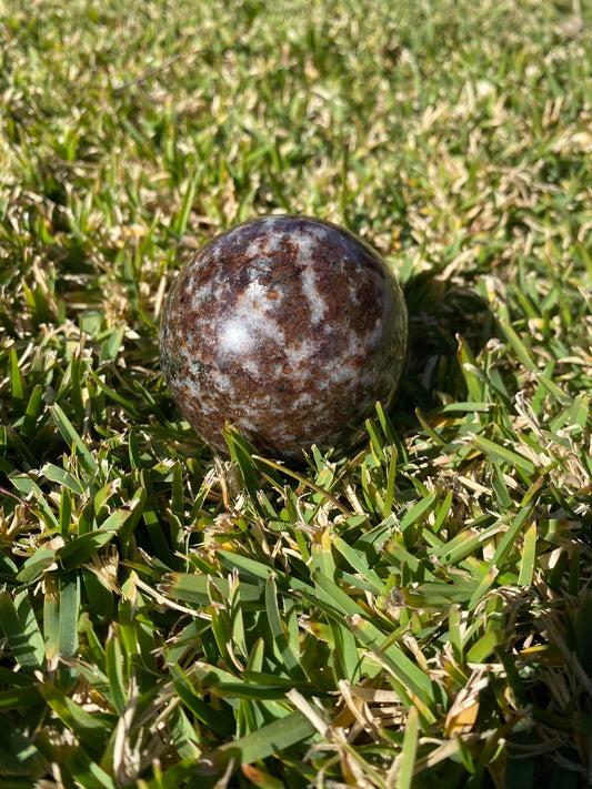 Pietersite brown sphere | 337 grams - 6.0cm