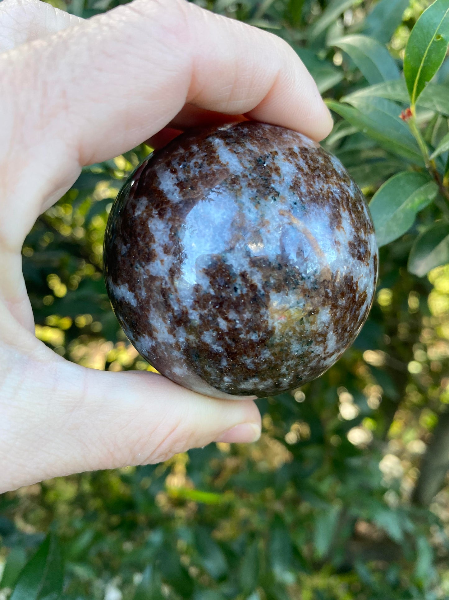 Pietersite brown sphere | 337 grams - 6.0cm