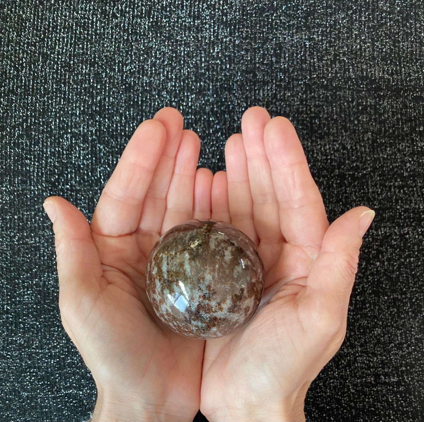 Pietersite brown sphere | 337 grams - 6.0cm