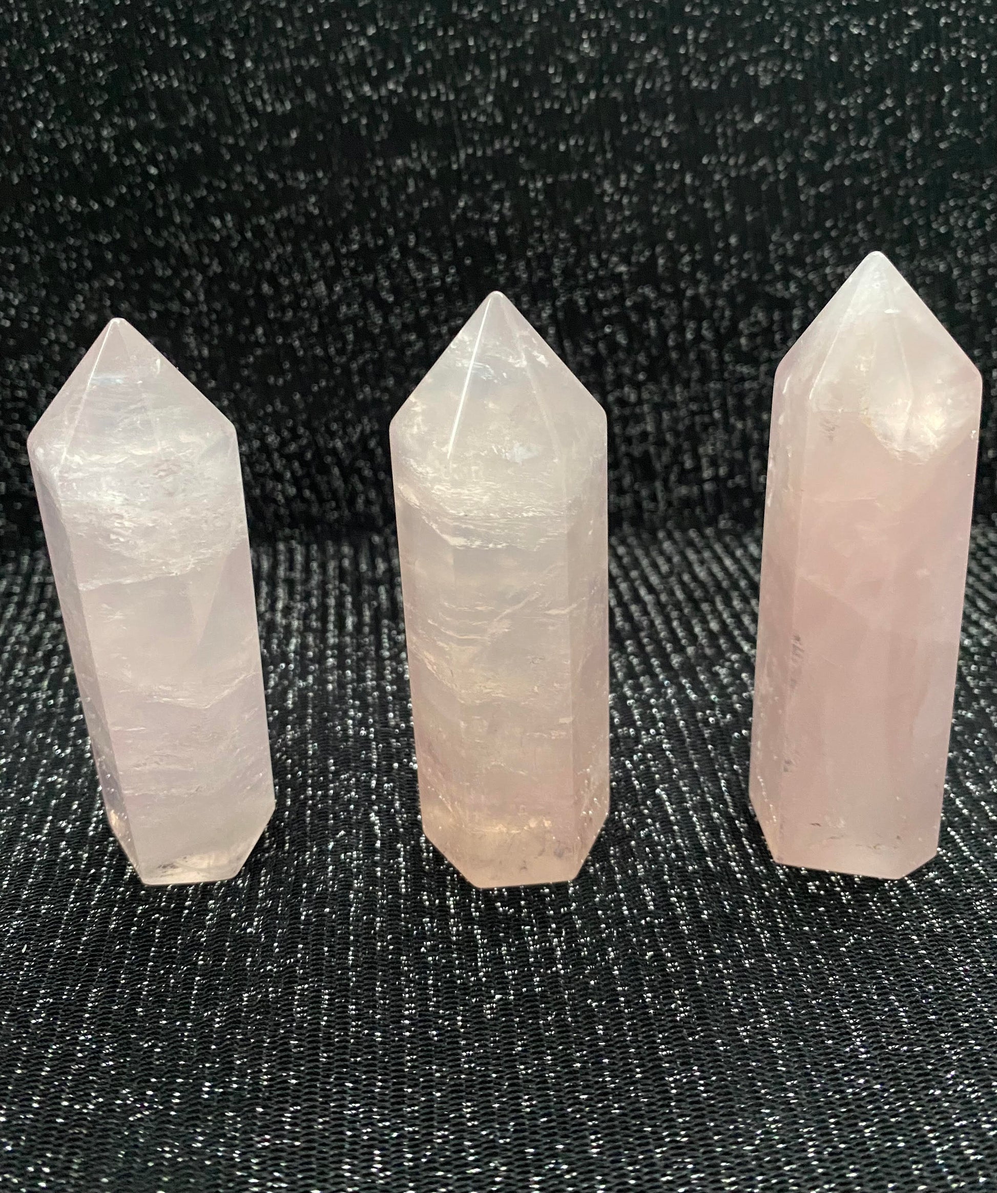 Rose Quartz tower generator raw natural polished rock specimen mineral Feng Shui crystal shop business Ryde Sydney Australia healing stone