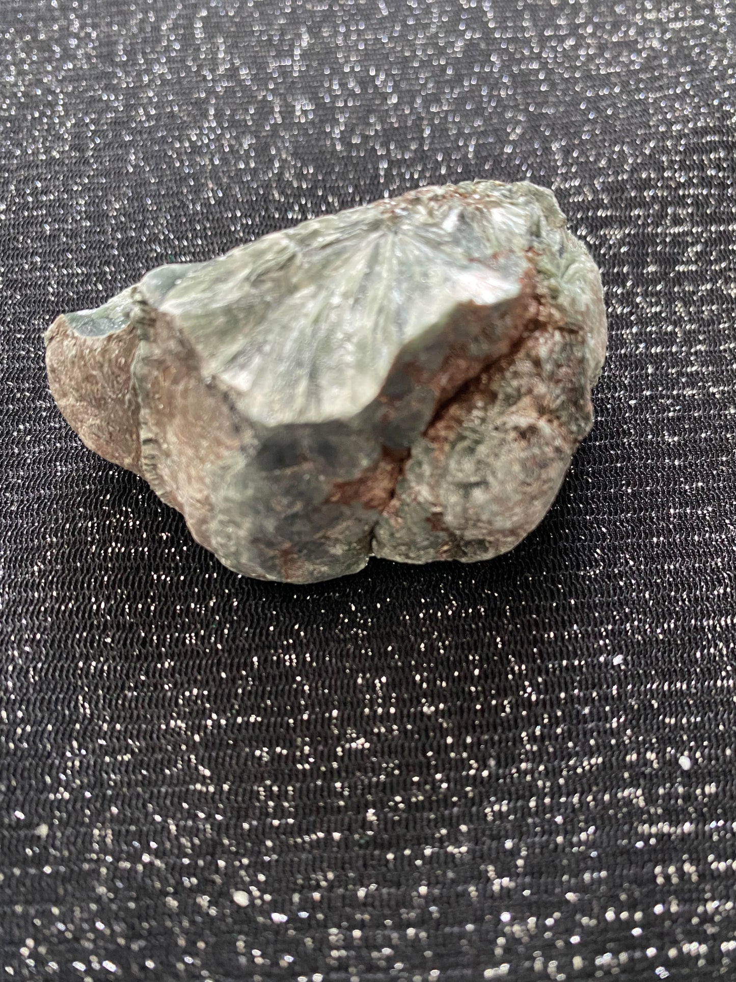 Seraphinite Siberian raw rock | 81 grams