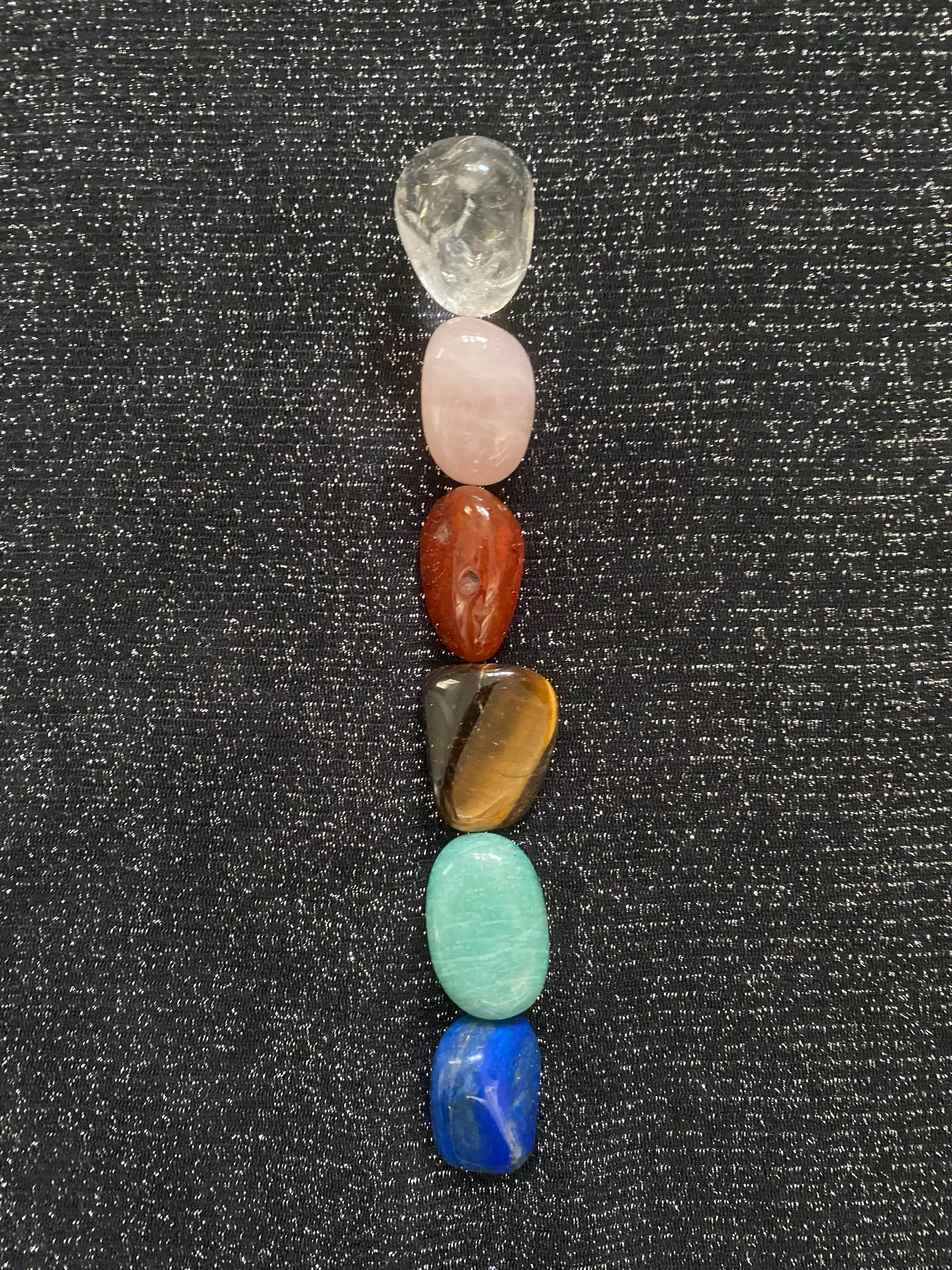 Taurus tumled crystal stone amazonite carnelian quartz lapis lazuli rose quartz tiger eye 3